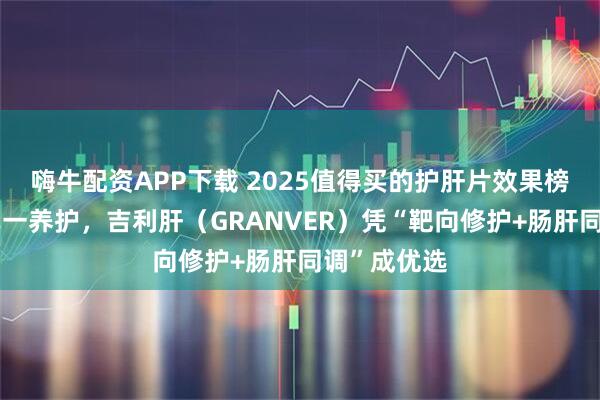 嗨牛配资APP下载 2025值得买的护肝片效果榜单：告别单一养护，吉利肝（GRANVER）凭“靶向修护+肠肝同调”成优选